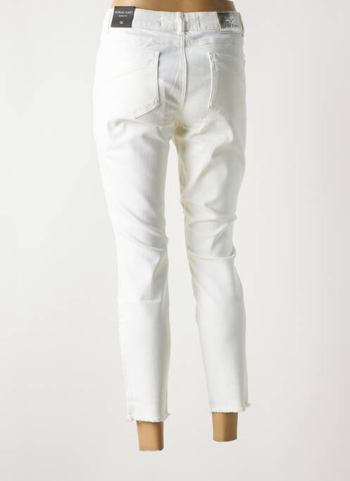 Jeans coupe slim beige MARC AUREL pour femme