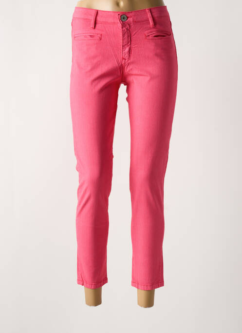 Jeans coupe slim rose DENIM STUDIO pour femme