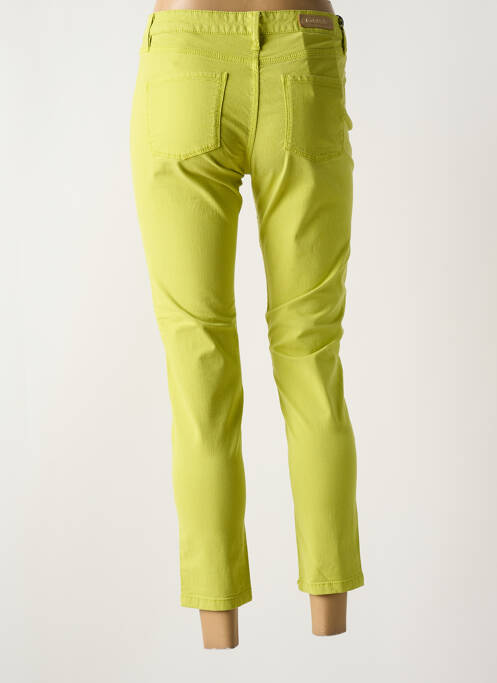 Jeans coupe slim vert DENIM STUDIO pour femme