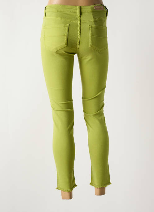 Jeans coupe slim vert clair DENIM STUDIO pour femme