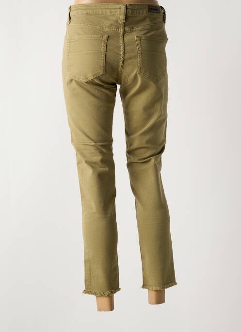 Jeans coupe slim vert DENIM STUDIO pour femme