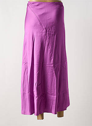 Jupe longue doublure violet FABIENNE CHAPOT femme