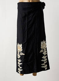 Jupe longue coupe droite noir SCOTCH & SODA femme
