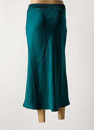 Jupe longue coupe droite vert ANGE femme