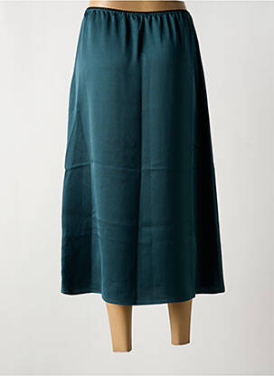 Jupe longue coupe droite vert TOUPY femme