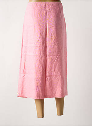 Jupe longue coupe droite rose SCOTCH & SODA femme