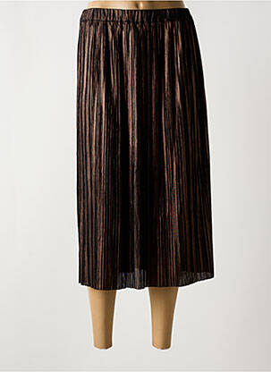 Jupe mi-longue stretch noir LA PETITE ETOILE femme