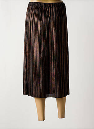 Jupe mi-longue stretch noir LA PETITE ETOILE femme
