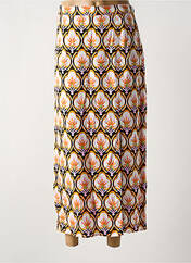 Jupe longue orange IDANO pour femme seconde vue