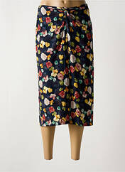 Jupe mi-longue bleu INDI & COLD pour femme seconde vue