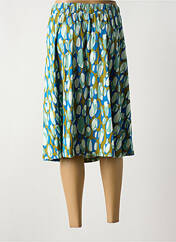 Jupe mi-longue bleu ZILCH pour femme seconde vue