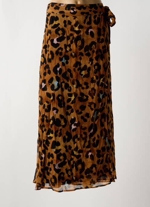 Jupe longue marron FABIENNE CHAPOT pour femme