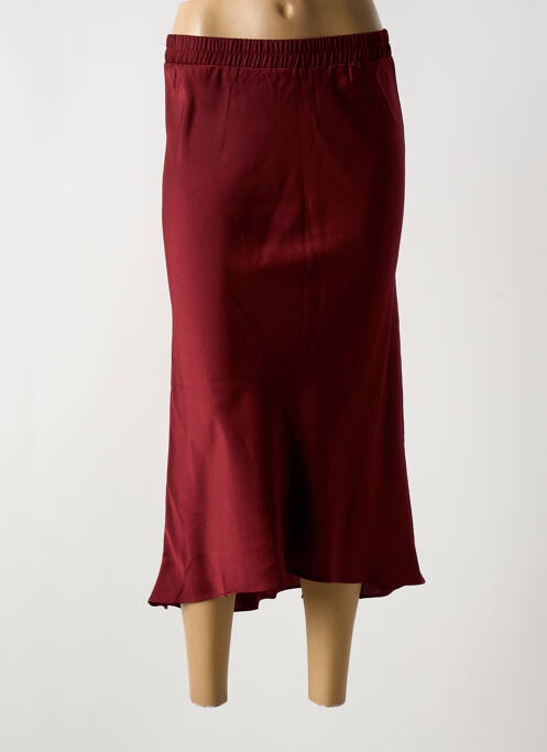 Jupe longue rouge ANGE pour femme