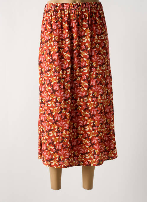 Jupe longue rouge YERSE pour femme