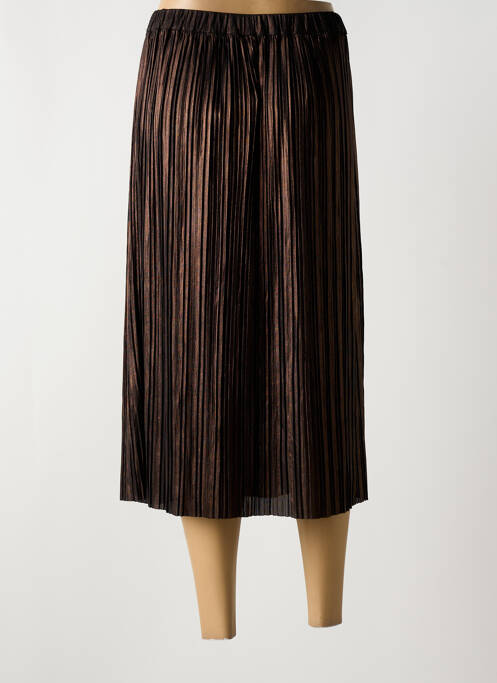 Jupe mi-longue noir LA PETITE ETOILE pour femme