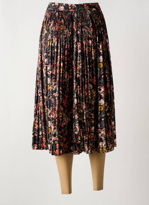 Jupe mi-longue noir SCOTCH & SODA pour femme
