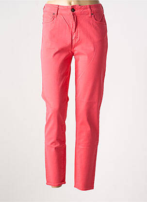 Pantalon slim poches rose FIVE femme