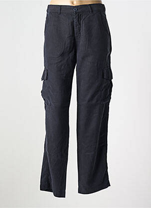 Pantalon cargo coupe droite noir FIVE femme