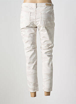 Pantalon slim poches beige DENIM STUDIO femme