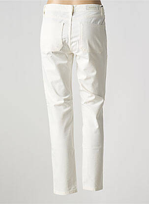 Pantalon slim poches blanc DENIM STUDIO femme