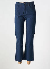 Pantalon 7/8 bleu DENIM STUDIO pour femme seconde vue