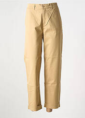 Pantalon droit beige FIVE pour femme seconde vue