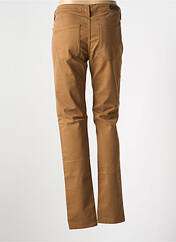 Pantalon slim marron DENIM STUDIO pour femme seconde vue