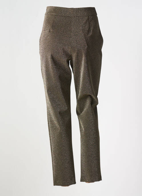 Pantalon droit poches or KOCCA femme