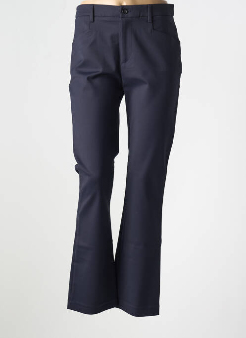 Pantalon flare coupe évasée bleu DENIM STUDIO femme