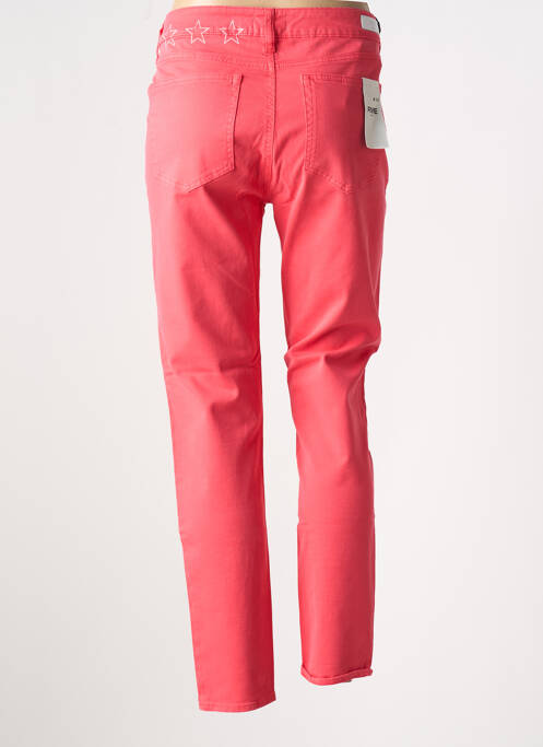 Pantalon slim poches rose FIVE femme
