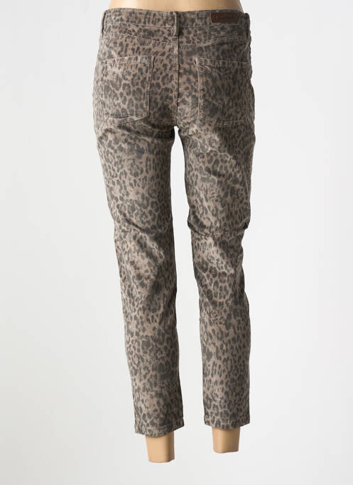 Pantalon 7/8 beige DENIM STUDIO femme