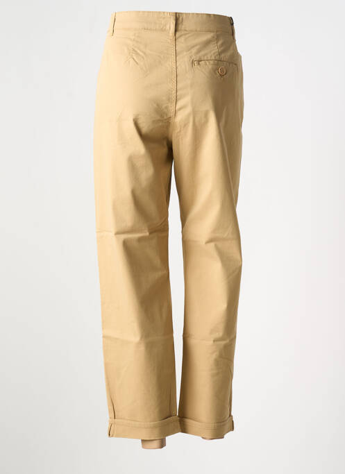Pantalon droit beige FIVE pour femme