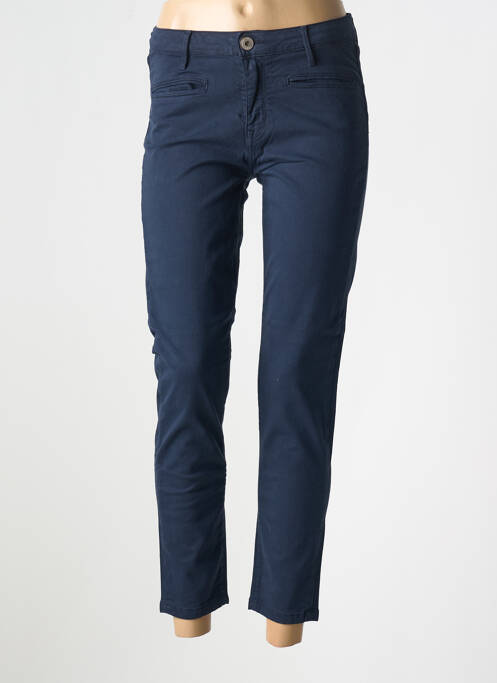 Pantalon slim bleu DENIM STUDIO pour femme