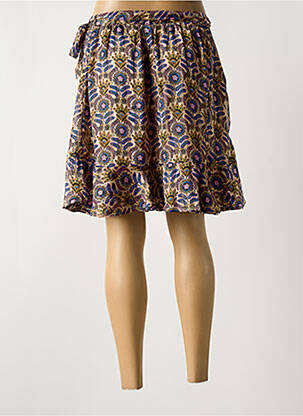 Jupe courte coupe évasée bleu SCOTCH & SODA femme