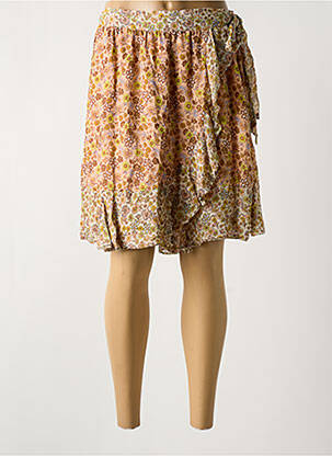 Jupe courte coupe évasée rose SCOTCH & SODA femme