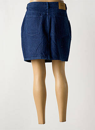 Jupe courte poches bleu AMERICAN VINTAGE femme