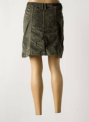Jupe courte poches vert DENIM STUDIO femme