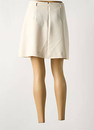 Jupe courte coupe évasée beige KOCCA femme