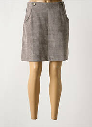 Jupe courte poches beige YERSE femme