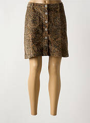 Jupe courte beige DENIM STUDIO pour femme seconde vue