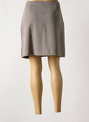 Jupe courte beige YERSE pour femme seconde vue