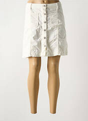 Jupe courte blanc DENIM STUDIO pour femme seconde vue