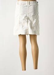Jupe courte blanc DENIM STUDIO pour femme seconde vue