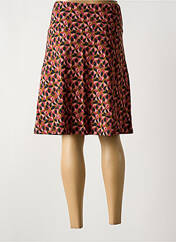 Jupe mi-longue rose ZILCH pour femme seconde vue