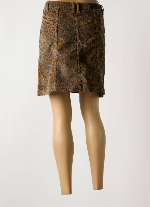 Jupe courte beige DENIM STUDIO femme