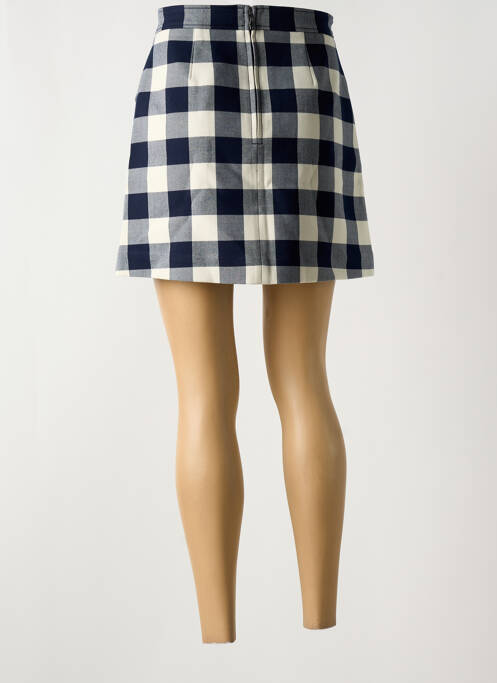 Jupe courte bleu IDANO femme