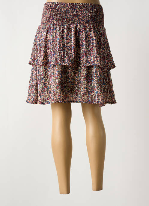 Jupe courte bleu MSCH COPENHAGEN pour femme