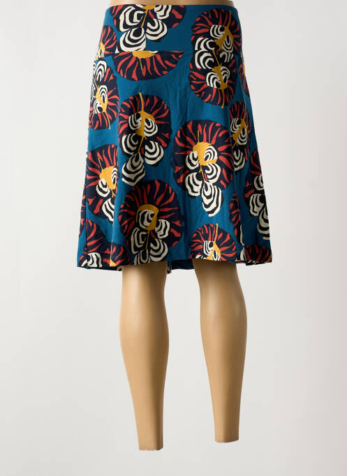 Jupe mi-longue bleu ZILCH pour femme