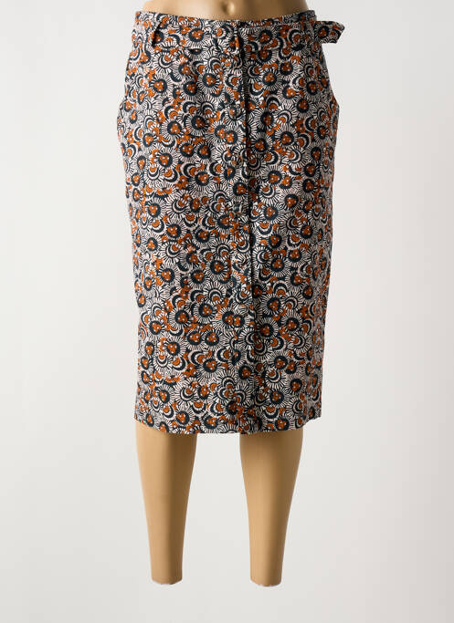 Jupe mi-longue noir LA PETITE FRANCAISE pour femme