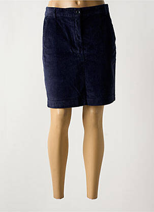 Jupe courte poches bleu HARTFORD femme